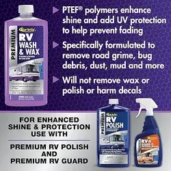 STAR BRITE RV Wash & Wax - One-Step Concentrated Cleaner